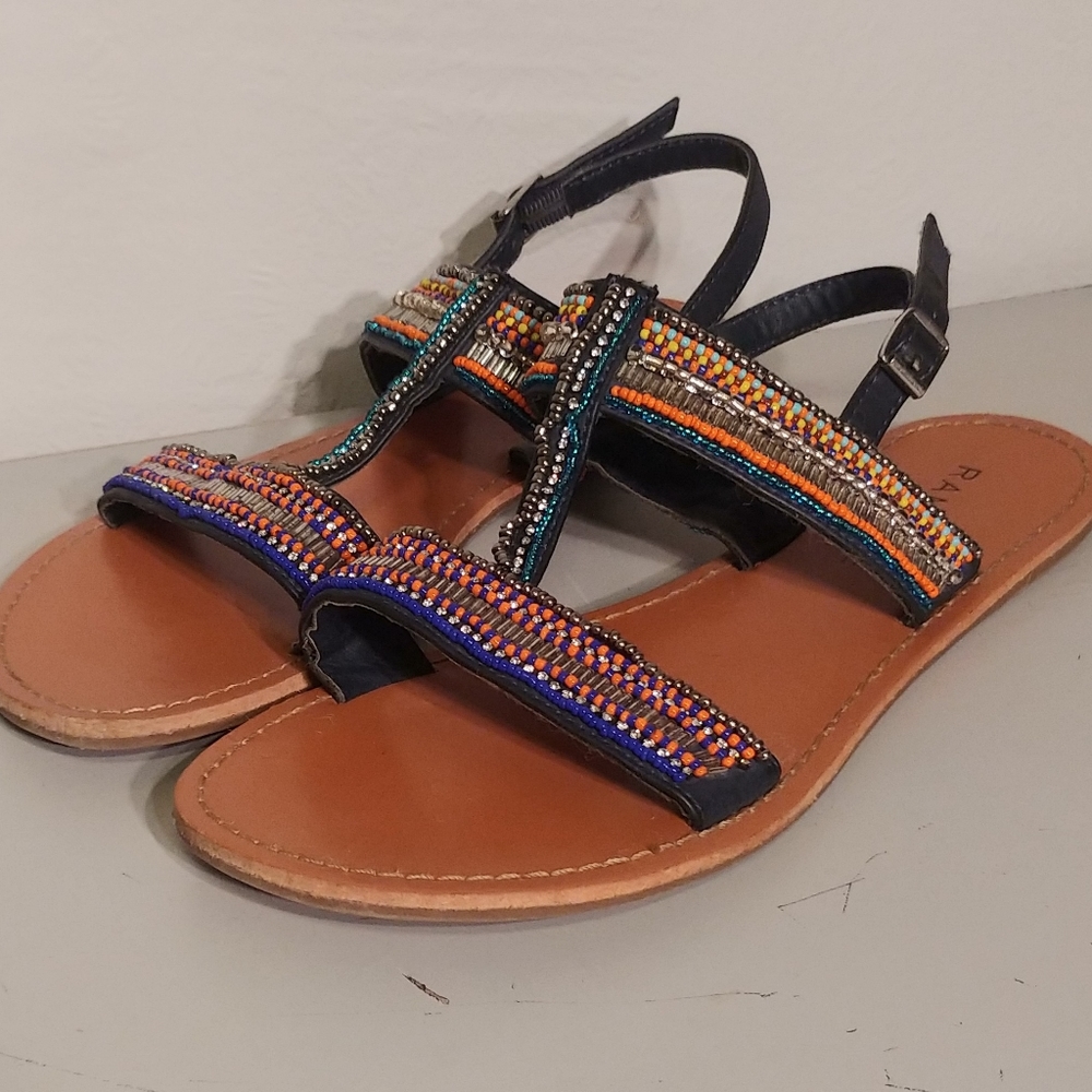 Lenore Multi-Color Beaded Sandal